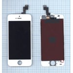 Дисплей (экран) в сборе с тачскрином для iPhone 5S/SE High quality белый