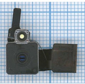 Камера задняя (основная) со вспышкой и шлейфом для Apple iPhone 4