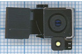 Камера задняя (основная) со вспышкой и шлейфом для Apple iPhone 4S