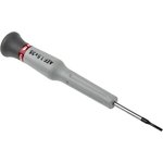 AEF.1.5X35, Slotted Precision Screwdriver, 1.5 mm Tip, 35 mm Blade, 117 mm Overall