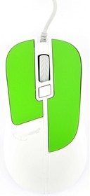Фото 1/3 Мышь Gembird MOP-410-GRN, USB, зелёный, 3 кнопки+колесо кнопка, soft touch, 1600 DPI, кабель 1.5м