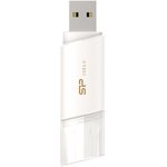 Флеш-память Silicon Power Blaze B06 16Gb/USB 3.2/Белый (SP016GbUF3B06V1W)