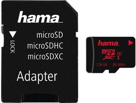 00181002, Карта Flash памяти, MicroSDHC Card, UHS-I, Class 3, 128 ГБ
