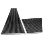 21653031, Фильтр салона угольный к-кт CC1289 VW: PHAETON 02-