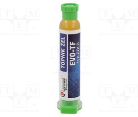 FLUX-EVO-TF, Flux: rosin based; halide-free,No Clean,ROL0; gel; syringe; 10ml