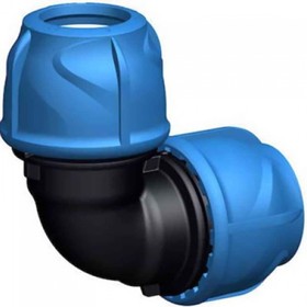 158400070, 90° 90° Elbow PVC Pipe Fitting, 20mm