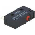 D2SW-3H, Basic / Snap Action Switches Pin Plunger Solder Term 3A