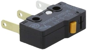 Фото 1/3 SS-5-FT, Basic / Snap Action Switches PIN PLUNGER TAB TERM