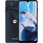 Смартфон Motorola XT2239-7 Moto e22 32Gb 3Gb черный моноблок 3G 4G 2Sim 6.5" 720x1600 Android 12 16Mpix 802.11 a/b/g/n/ac NFC GPS GSM900/180