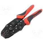T3682A,Crimp Tool, Ratchet, Insulated Terminals, 0.5mm - 6mm² Butt & Parallel ...