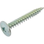 Саморез пресс-шайба острый конец 4.2x32 цинк, кop. 100 шт. 420321020100