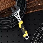 Разводной DL30106 150мм, обрезиненная ручка, диапазон захвата 0-22мм