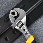 Разводной DL30106 150мм, обрезиненная ручка, диапазон захвата 0-22мм