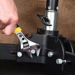 Разводной DL30106 150мм, обрезиненная ручка, диапазон захвата 0-22мм