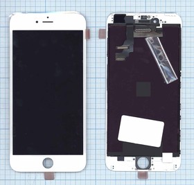 Дисплей (экран) в сборе с тачскрином для Apple iPhone 6 plus белый
