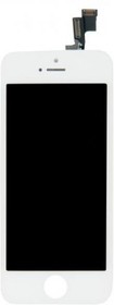 Дисплей (экран) в сборе с тачскрином для Apple iPhone 5S AAA белый