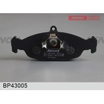 BP43005, BP43005_колодки дисковые передние!\ Opel Vectra A/Astra F ...