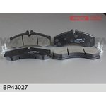 BP43027, Колодки тормозные Mercedes-Benz Sprinter 95-06 164.8*73*19 ...