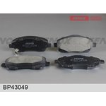 BP43049, BP43049_колодки дисковые передние!\ Toyota Avensis 1.6-2.4D-4D 03