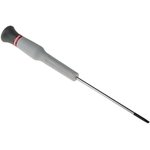 AEF.2.5X75, Slotted Precision Screwdriver, 2.5 mm Tip, 75 mm Blade, 157 mm Overall