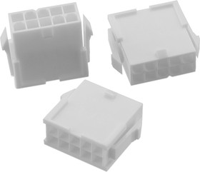 64901021822, WR-MPC4 Male Connector Housing, 4.2mm Pitch, 10 Way, 2 Row