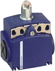 Фото 1/2 XCKT2102G11, XCKT Series Roller Plunger Limit Switch, NO/NC, IP66, DPST, Plastic Housing, 240V ac Max, 10A Max