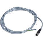 XZCPV1164L2, Straight Female 5 way M12 to Unterminated Sensor Actuator Cable, 2m