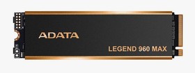 Фото 1/5 SSD M.2 A-DATA 1.0TB LEGEND 960 MAX  ALEG-960M-1TCS  (PCI-E 4.0 x4, up to 7400/6000Mbs, 3D NAND, DRAM, 780TBW, NVMe 1.4, 22x80mm, полноразме