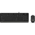 Клавиатура + мышь A4Tech Fstyler F1010 Black/Grey