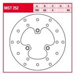 MST252, Диск тормозной передн ATALA: 50 HACKER 97-, BENELLI: 50 NAKED 01-03, 49150 RR, GP 00-04, 49150 SPORT