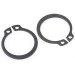 Steel External Circlip, 20mm Shaft Diameter, 19mm Groove Diameter