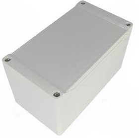 Фото 1/3 1555KGY, Enclosures, Boxes, & Cases Watertight/ABS 6.3x3.5x3.5"StyleLid