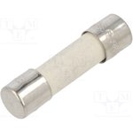 S501-6.3-R, Fuse, Cartridge, Fast Acting, 6.3 A, 250 V, 5mm x 20mm, S501
