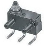 D2HW-BR201DR, SNAP ACTION Microswitch, SPDT, 0.1A/125VAC