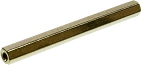 PCHSS-50, стойка латунная для печатной платы М3 шестигранная