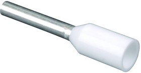 FSD75-8-D, Ferrules Terminal 22AWG Copper White 13.5mm Tin Bag