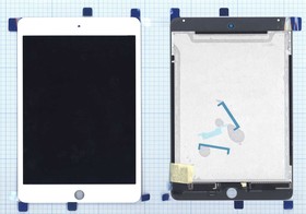 Дисплей (экран) в сборе с тачскрином для Apple iPad mini 4 белый