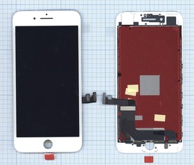Дисплей (экран) в сборе с тачскрином для Apple iPhone 7 Plus белый