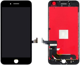 Фото 1/2 Дисплей (экран) в сборе с тачскрином для Apple iPhone 7 plus черный (Premium LCD)