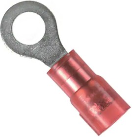 Фото 1/2 PNF18-10R-M, Клемма с кольцевым наконечником, M5, #10, 18 AWG, 1 мм², PNF Series, Красный