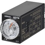 H3YN-2-B DC12, H3YN Series Panel Mount Timer Relay, 12V dc, 4-Contact ...