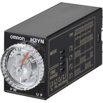 H3YN-2-B DC24, Timers Tmr DPDT 0.1s-10min Black DC24