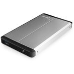 Внешний корпус для HDD Gembird EE2-U3S-2-S 2.5" EE2-U3S-2-S, серебро, USB 3.0 ...