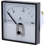 PD72MIS25A2/1-001, Analogue Panel Ammeter 0/25/50A Direct Connected AC, 72mm x 72mm Moving Iron