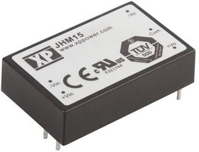 Фото 1/2 JHM1524S05, Isolated DC/DC Converters - Through Hole DC-DC CONVERTER, 15W, MEDICAL, DIP24