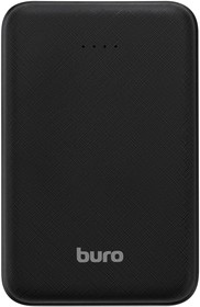 Фото 1/10 Мобильный аккумулятор Buro T4-10000 10000mAh 10W 2A 2xUSB-A черный (T4-10000-BK)