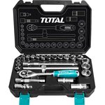 THT121251, Набор инструментов 1/2 " TOTAL THT121251 (25 предметов)