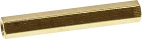 PCHSS-32, стойка латунная для печатной платы М3 шестигранная