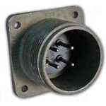 Фото 2/2 MS3102R18-3S, Conn Circular SKT 2 POS Solder ST Box Mount 2 Terminal 1 Port
