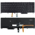Клавиатура для ноутбука Dell Alienware 17 R4 черная с подсветкой